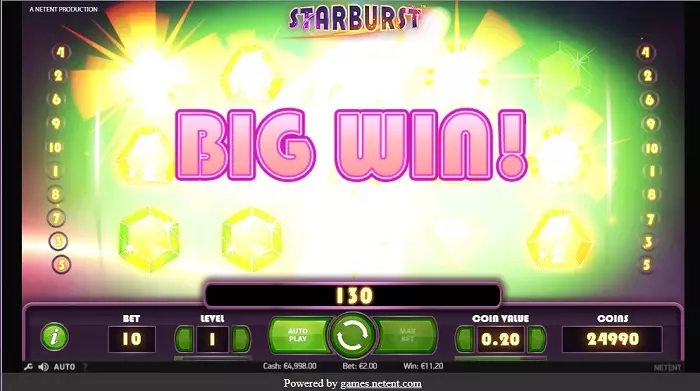 Starburst Big Wins